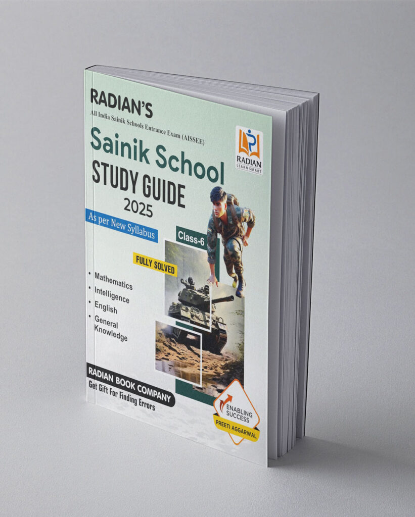 Sainik School Guide Book Class 6 For Entrance Exam 2025 English